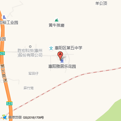 惠州雅居乐花园位置-小柯网