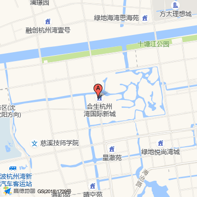 合生杭州湾国际新城位置-小柯网